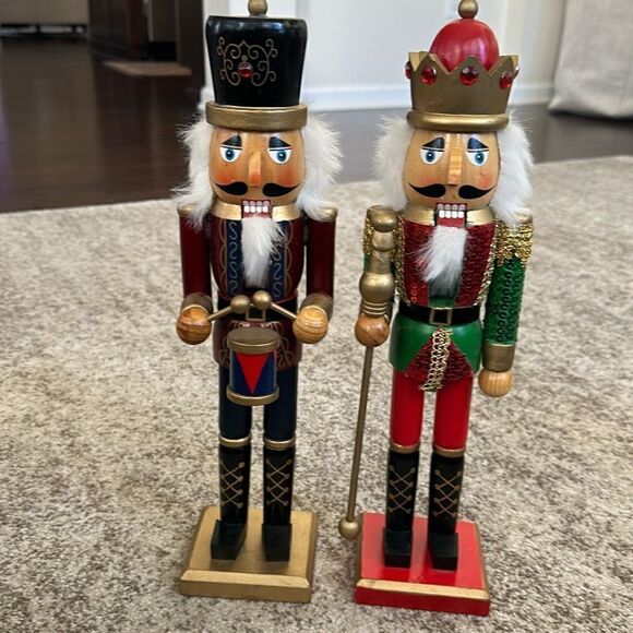 Christmas Festive 15” Nutcracker Bundle (2) - Picture 1 of 8